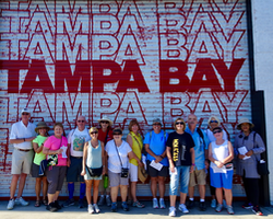 Suncoast Sandpiper walkers in Hyde Park